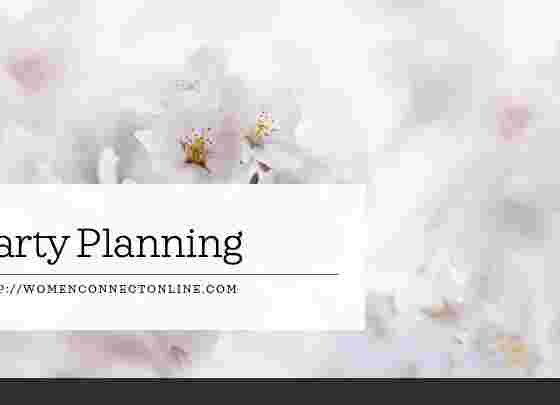 Plan Your Party Like A Party Planner