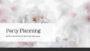 Plan Your Party Like A Party Planner
