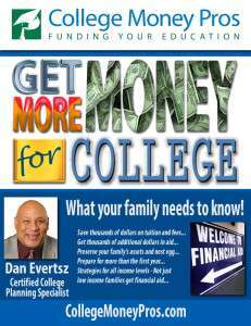 Get More Money For College