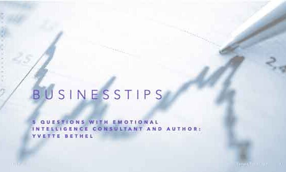 5 Questions With Emotional Intelligence Consultant and Author: Yvette Bethel