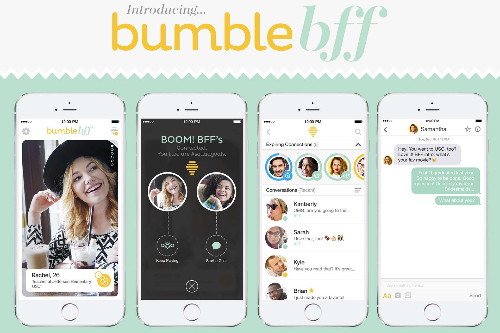 Introducing Bumble BFF App