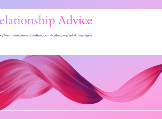 Relationship-advice Women Connect Online