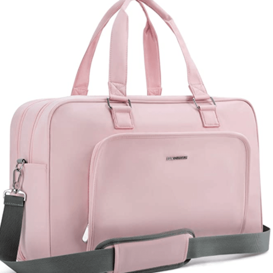 pink amazon travel bag