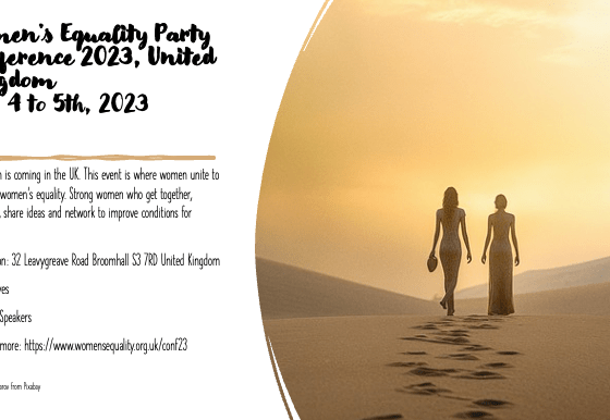 Women’s Equality Party Conference 2023, United Kingdom Nov 2023